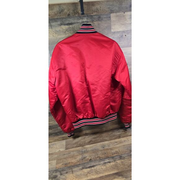 Vintage Starter St. Louis Cardinals Satin Embroidered Logo Jacket XL Pre Owned - Picture 8 of 16